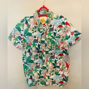 Boden summer dress shirt button down